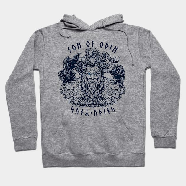 Son of Odin Hoodie by Blue Pagan